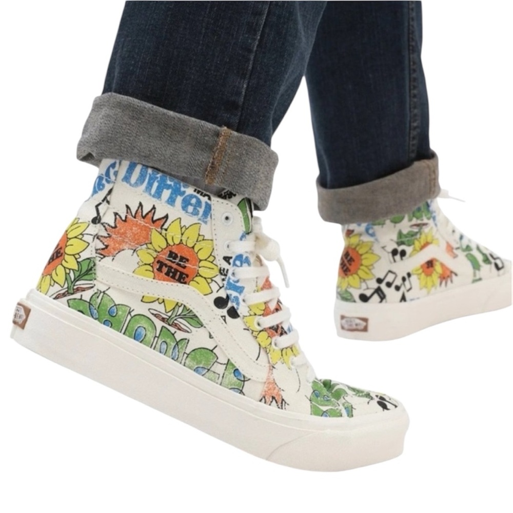NWOT Vans SK-8 High-Tapered Eco Theory-Positivity Sneakers
